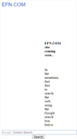 Mobile Screenshot of efn.com